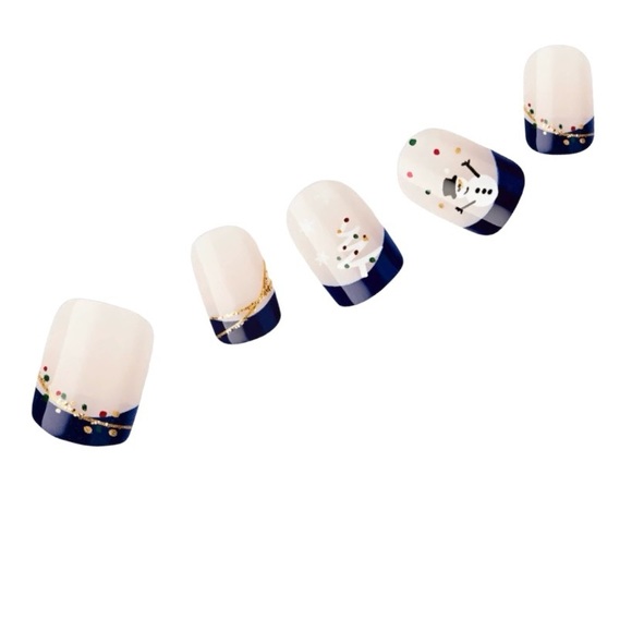imPress Limited Edition Holiday Very Merry Short Press On Nails 91207 - Picture 2 of 2